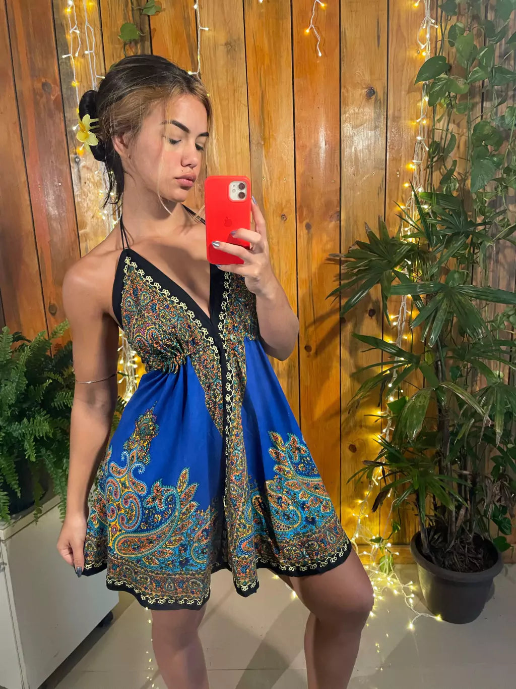 Vestido Saanvi Azul