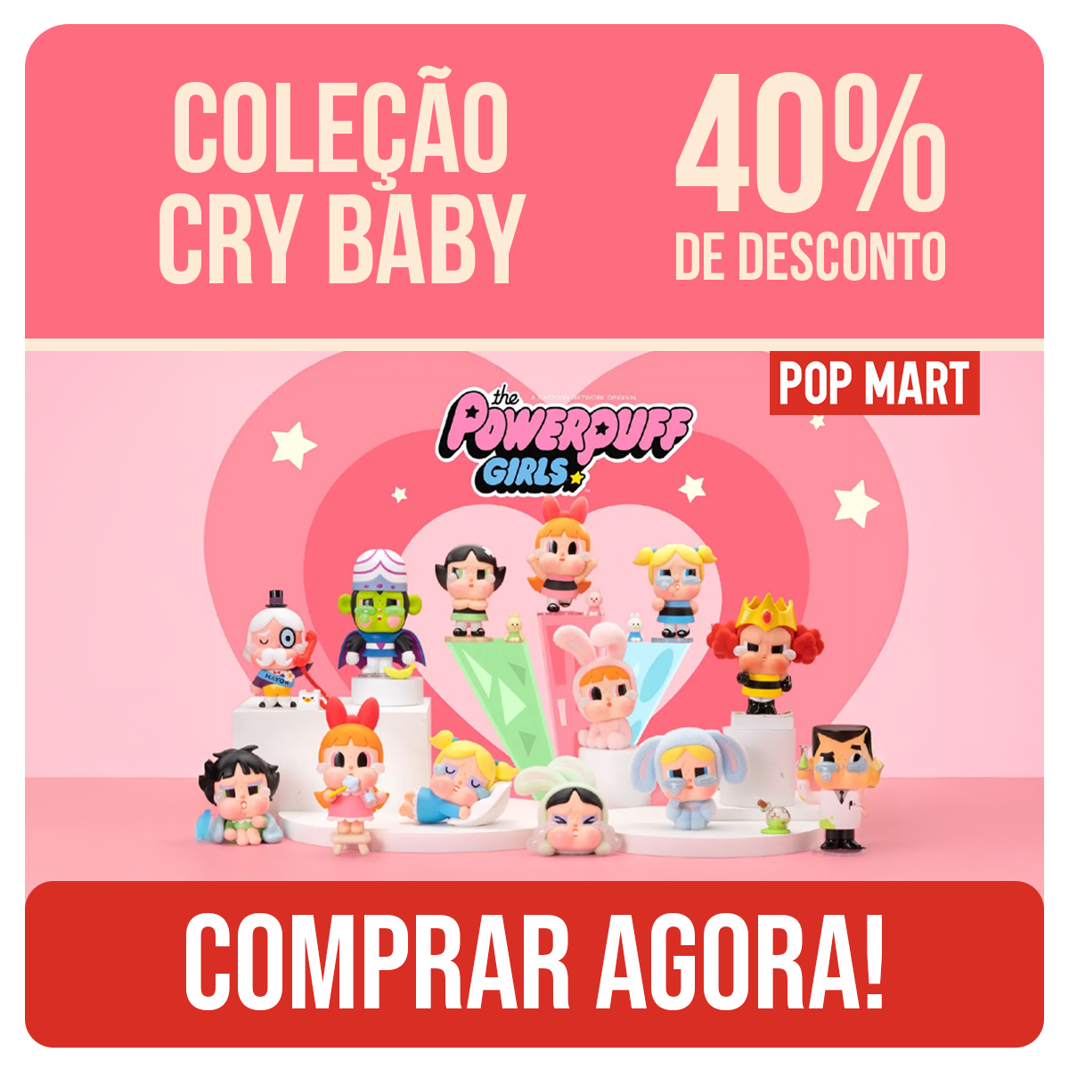 CRY BABY | Meninas Super Poderosas | 40% de Desconto!