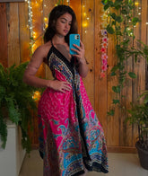 Vestido Sadhna Rosa Batik