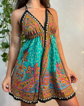 Vestido Nitya Aqua