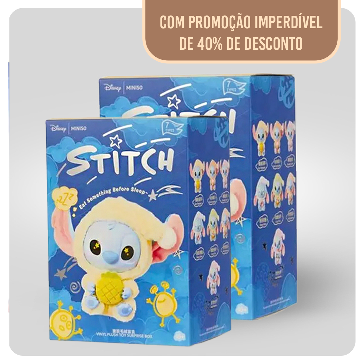 Coleção Stitch Plush | 40% de Desconto!